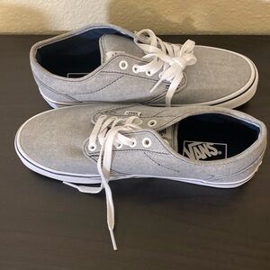 NWOT Gray Vans Women’s Shoes size 10